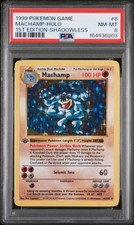 1999 Pokemon Base Set Machamp Holo 1st Edition 8/102