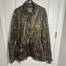 Field & Stream Scent-Lok Mossy Oak Camo Full-Zip Hunting Jacket, Size 2XL — listing 2