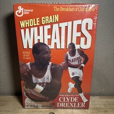 Wheaties Clyde Drexler Portland Trail Blazers Commemorative Cereal Box, circa 1992-1993 — listing 5