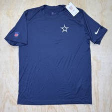 Nike Dallas Cowboys Women's Navy Star Logo Cropped Tee — listing 2
