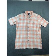 Patagonia Men's Organic Cotton Long Sleeve Button-Down Buffalo Check Shirt, Green/Cream, Size M — listing 5