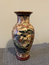 Japanese Satsuma-Style Hand-Painted Crane Motif Teacup with Crackle Glaze — listing 6