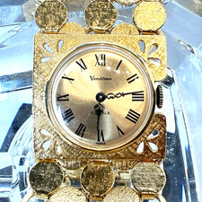 Vintage Ladies' Mechanical Wristwatch with Base Metal Bezel and Stainless Steel Back — listing 3