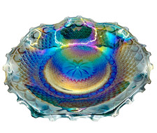 Indiana Glass Windsor Pattern Pressed Glass Bowl 6in — listing 2