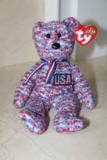Ty Beanie Baby "USA" the Patriotic Bear (2000) — listing 3