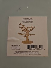 Lenox Silver-Plated Christmas Tree Ornament with Blue Faceted Gem — listing 6