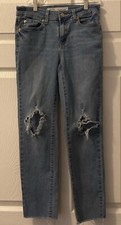 Signature by Levi Strauss Women's Cutoff Jean Shorts Size 14 Regular Light Wash — listing 6