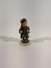 Goebel Charly Chimney Sweep Figural Coin Bank with Top Hat and Shamrock, 1972