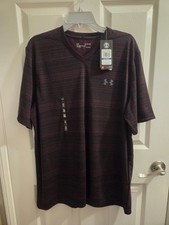 Under Armour Threadborne Freedom Henley Men's Long Sleeve Shirt XL Olive Green — listing 4