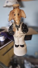 Jim Beam Political Democratic Donkey Clown Figural Whiskey Decanter — listing 4