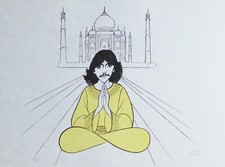 Al Hirschfeld 'The Beatles' Signed Limited Edition Lithograph, Numbered 123/520, Framed — listing 4