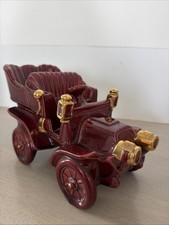 Vintage Ceramic Antique Automobile Figurine / Decanter (Roadster with Rumble Seat) — listing 5