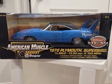 Petty Blue #40 Plymouth Superbird Die-Cast Model Car — listing 2