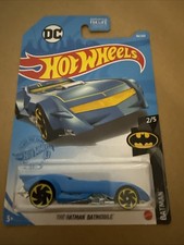 Hot Wheels Batman v Superman Batmobile Die-Cast Car, Metallic Blue