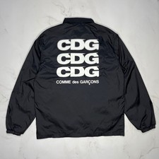 CDG Comme des Garçons Transparent PVC Coach Jacket, Size S — listing 2