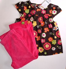 Gymboree Baby Girl Navy Polka Dot Peplum Top with Flower Applique, 3-6 Months — listing 2