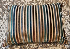 Teal Lumbar Throw Pillow with Three Coconut Buttons — listing 2