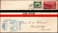 1928 Lindbergh West Indian Aerial Express Airmail Cover with Spirit of St. Louis Photo - Framed Display — listing 3
