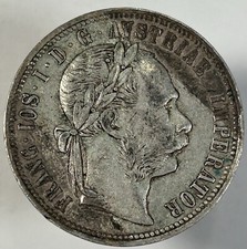 1879 Austria 1 Florin (Gulden) Silver Coin, Franz Joseph I — listing 6