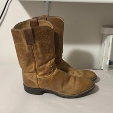 Justin Women's Cowboy Boots Style 4606 Cognac Leather — listing 4