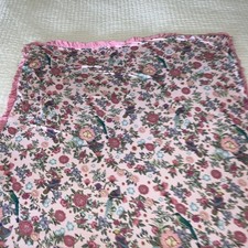Posh Peanut Bamboo Swaddle + Headwrap Set, Sunflower/Hydrangea Floral Print — listing 4