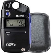 Sekonic Flashmate L-308X-U Light Meter with Case — listing 5