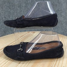 Patricia Green Collection Nude Patent Leather Horsebit Driving Loafers with Rubber Pebble Soles 9 — listing 2