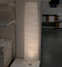 IKEA Adjustable Studio-Style Floor Lamp with Domed Fresnel-Glass Shade — listing 2