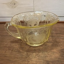 Federal Glass Amber Depression Glass Dinnerware Set — Madrid/Patrician Pattern (Multi-Piece) — listing 2