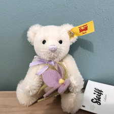 Vintage Steiff Miniature Mohair Jointed Teddy Bear, approx 4 inches — listing 5