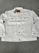 Vintage Levi's Denim Trucker Jacket, All Cotton, Made in USA, Size 42 70506 — listing 6