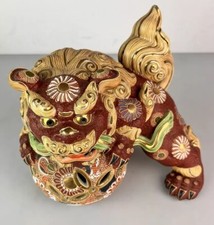 Collection of Chinese Ceramic Figurines - Foo Dogs, Robed Ladies, and Animal Figures, listing 2