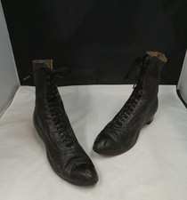 Antique Leather Ankle Support / Athletic Cuff with Buckle Straps — listing 2