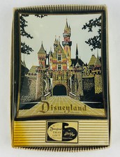 Vintage Disneyland Sleeping Beauty's Castle Ruffled Glass Souvenir Dish — listing 5