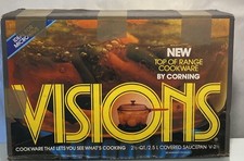 Corning Visions Amber Glass Cookware Set (Pots, Saucepans & Lids) Full set with all matching lids — listing 3
