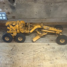 Vintage Model Toys Adams Diesel Motor Grader Pressed Steel Toy — listing 6