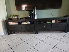 IKEA Hemnes TV Unit / Media Console 60" White & Pine — listing 6