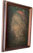 Painting Print Under Glass - Chiaroscuro Profile Portrait, Signed Jacques — listing 2