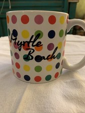 Myrtle Beach South Carolina Souvenir Ceramic Mug with Matching Spoon — listing 3