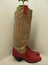 Panhandle Slim Women's Lizard Skin Cowboy Boots