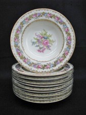 Noritake 'Lady Rose' #4082 Handpainted China Serving Pieces (Cream Soup/Bouillon Cup, Serving Bowl, Lidded Piece) — listing 3