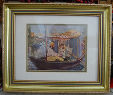 Framed Print 'The Artist's Garden, Paris' after Edouard Manet — listing 5