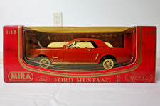 Mira 1:18 Scale 1964-1966 Ford Mustang Convertible Diecast Model Car, Red