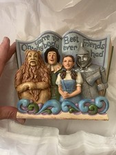 Jim Shore Heartwood Creek Wizard of Oz "Follow the Road Paved with Yellow Bricks" Figurine Set with Base Complete with all 4 figures, base, and b — listing 2