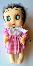 Baby Betty Boop Porcelain Collector Doll, Limited Edition #2000/5000, Pink Satin Dress — listing 4