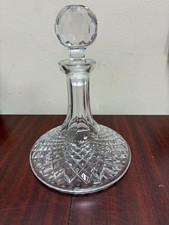 Cut Crystal Wine Decanter with Pointed Onion Stopper — listing 2