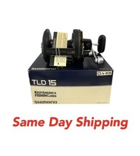 Shimano TLD 15 Lever Drag Conventional Trolling Reel with Box