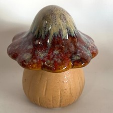 Sculptural Ceramic Mushroom Cluster Vase in Matte White