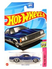 Hot Wheels Chevy El Camino Style Diecast Car with Blue Wheels and Graphics — listing 5