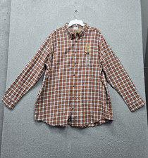 The Foundry Supply Co. Men's Long-Sleeve Windowpane Check Button-Down Shirt, Size 2XLT — listing 3